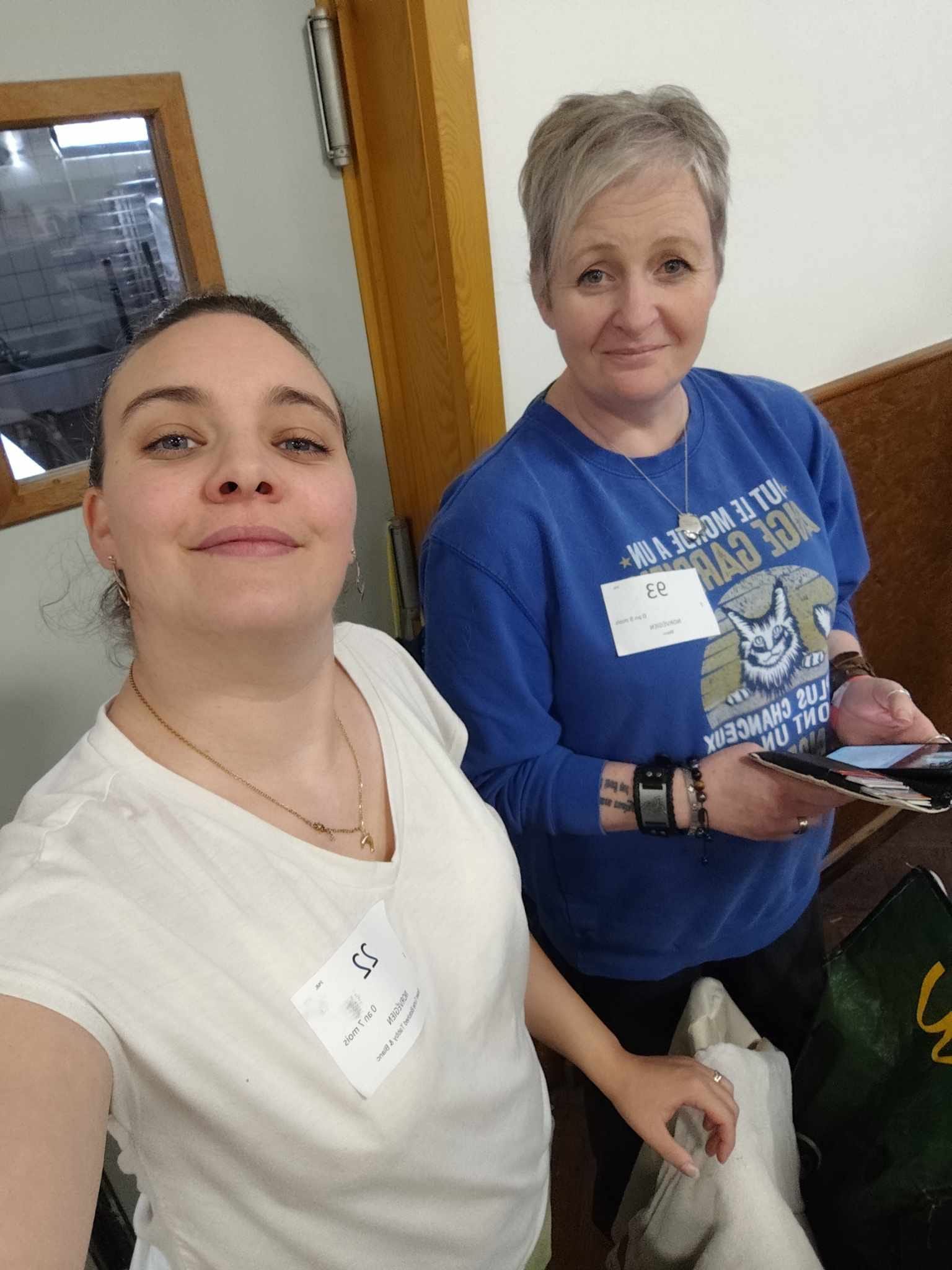 Patricia et Mélanie